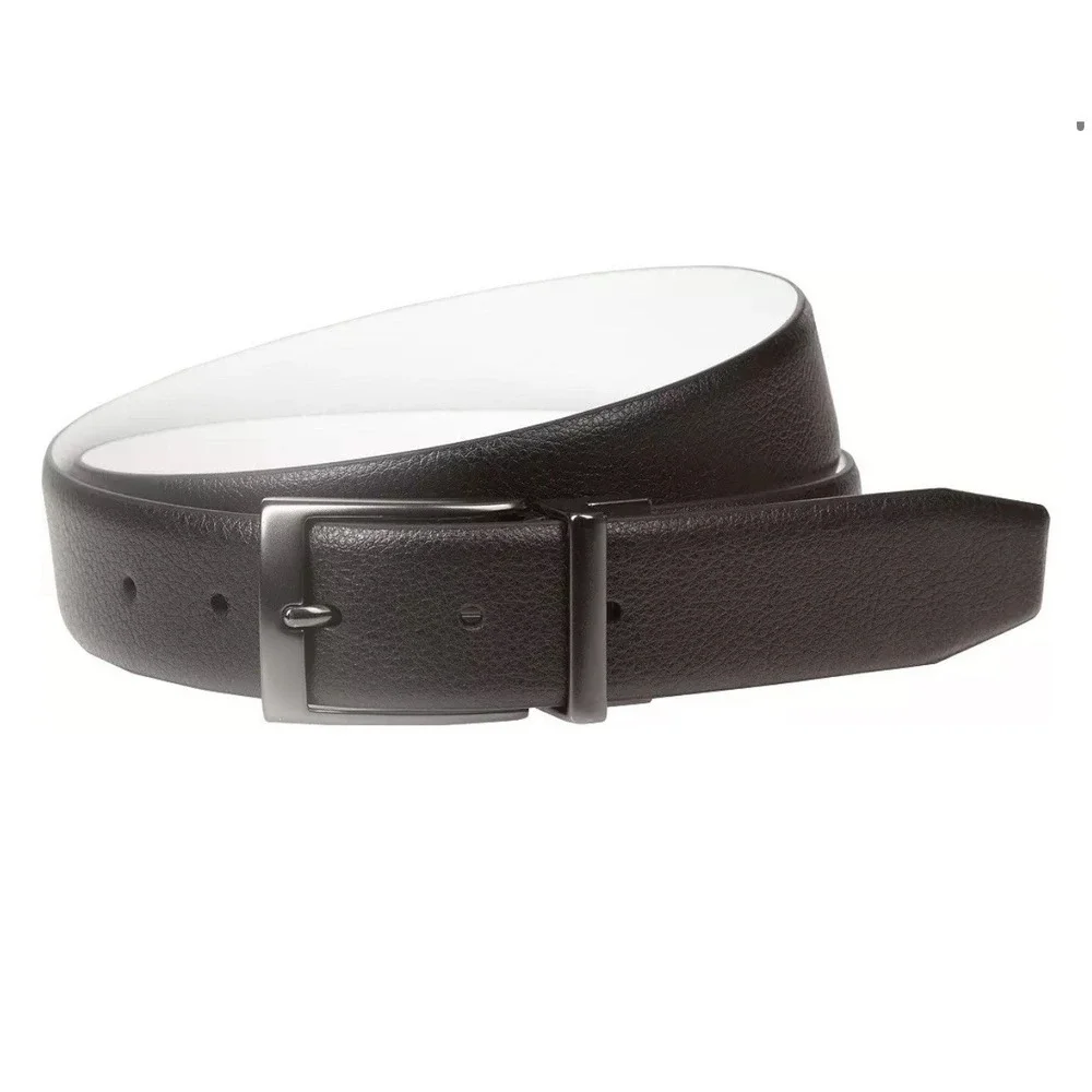 Nike Men's Feather Edge Reversible Golf Belt Black / White Size 40 New